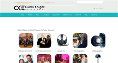 Desktop Screenshot of curtisknight.com
