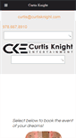 Mobile Screenshot of curtisknight.com